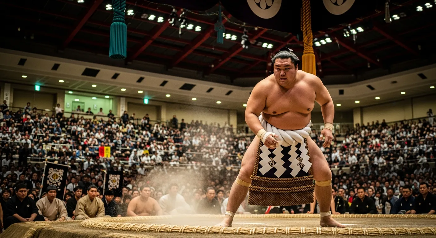 Best Tokyo sumo experience with a central button reading Book Your Sumo Experience